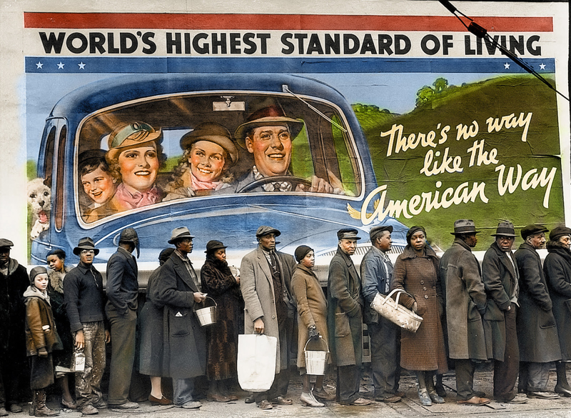 Illustration for article titled Iconic Black and White Photographs, Colorized
